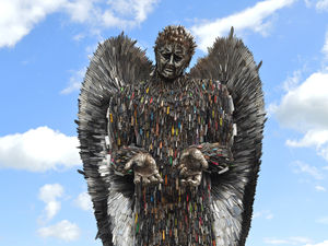 Supporting image for story: Powerful statue around dangers of knife crime heading for Lichfield