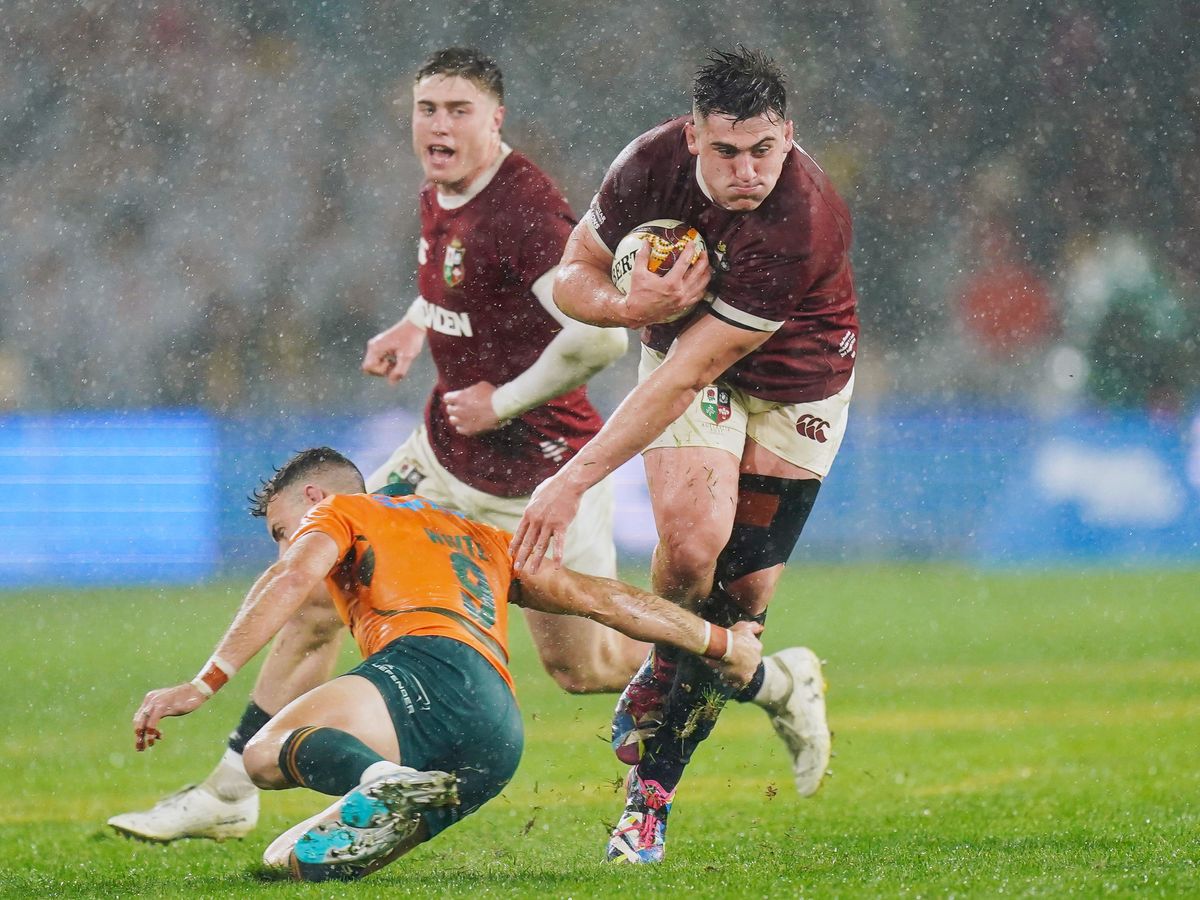 Lions fail in bid for series whitewash as Australia win 22-12 in stormy Sydney
