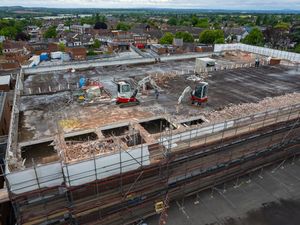 Supporting image for story: Eyesore multi-storey car park in Cannock town centre is at last coming down