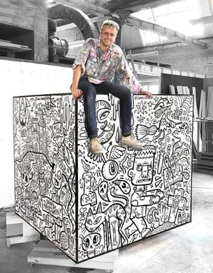 Shrewsbury doodle artist Luke Crump