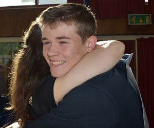 GCSE results day at Bishop's Castle Community College