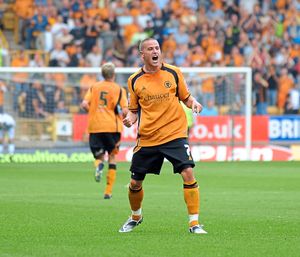 Wolves scorer Michael Kightly