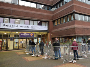 Supporting image for story: Wolverhampton Council apologises as coronavirus test centre shuts early after busiest day yet