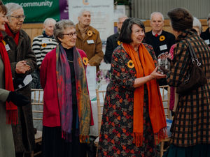 Supporting image for story: Shropshire cancer support group reveals how it got to receive award from Princess Anne