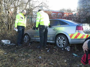 Supporting image for story: Driver trapped in car after after Willenhall crash