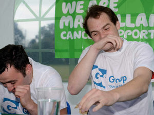 Supporting image for story: Video and pictures: Market Drayton bush tucker charity ordeal held in memory of colleague