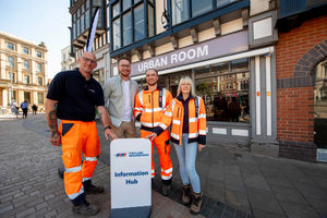 Supporting image for story: Information centre will keep people posted on £19 million Wolverhampton paving scheme