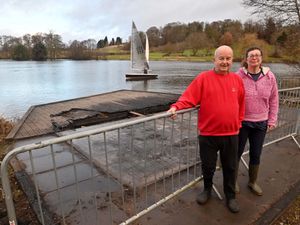 Supporting image for story: Fundraiser begins to get  Black Country sailing club's starter hut rebuilt after fire