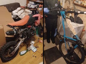 Supporting image for story: See the 15 bikes and scooters police want to return to owners after Telford 'chop shop' busted