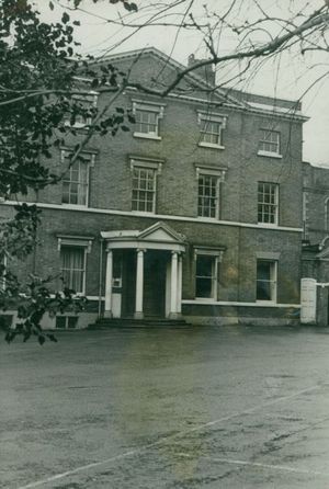 Members of an archaeological and historical society criticised plans to demolish an 18th Century Dudley building in May, 1969. The proposals were to replace the Dudley Conservative Club at Castle Hill, seen in this photograph, with what the group called an office block and showroom in a 'modern square box, glass and concrete' style. They claimed the building would be unsightly and spoil a pleasant aspect of Dudley Castle's grounds when viewed from the Birmingham Street bus station.