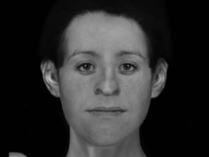 Supporting image for story: Facial reconstruction of woman found in river released by police