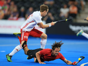 Supporting image for story: David Goodfield and England take third