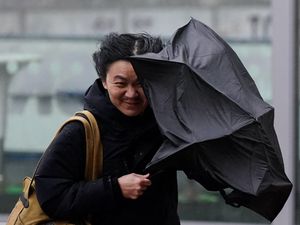 Supporting image for story: Amber and yellow warnings remain for heavy rain across west of UK