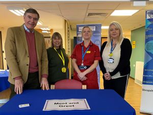 Supporting image for story: Conservative MP gives his support to Bishop's Castle hospital recruitment drive