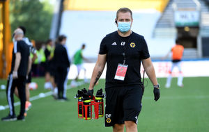 Danny Fishwick is Wolves' first team sports rehabilitator