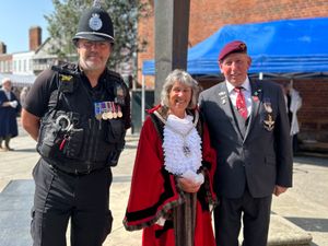 Supporting image for story: Ludlow commemorates VJ Day with moving tributes and community event
