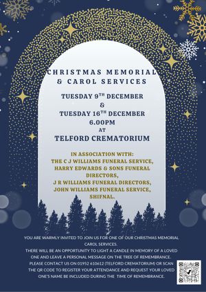 Christmas Memorial Carol Services