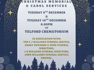 Supporting image for story: A time to remember: Telford Crematorium hosts Christmas Memorial & Carol Services