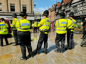 Supporting image for story: Police thank local communities following ‘peaceful protest’ in Shrewsbury