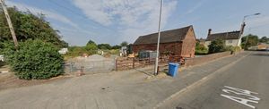 A Google Street View Image Of The Land At Pear Tree Farm, Stafford Road, Huntington, Earmarked For New Homes. Free for use by all LDRS partners