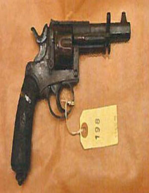One of the weapons involved in the case