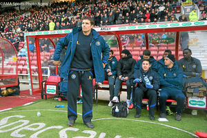 Mike Jackson manager of Shrewsbury Town