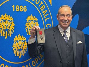 Supporting image for story: Shrewsbury Town chairman 'eternally grateful' after officially receiving MBE