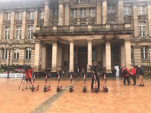 The launch in Victoria Square