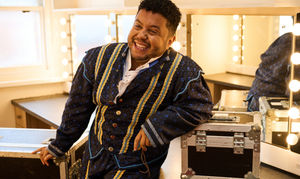 Zak Douglas as The Herald - Photo by Alex Styles