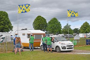 The first camper vans have started arriving at the West Mid Showground for the Vanlife Shrewsbury festival