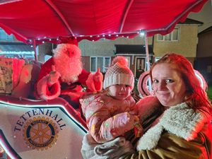 Supporting image for story: 'Wolverhampton is full of wonderful people' - Father Christmas visits city's little-ones thanks to an invitation from the Tettenhall Rotary Club