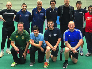 Supporting image for story: Knockin ace Eric meets Freddie