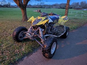 A quadbike was seized after it was used to cause damage to a field. Picture: West Mercia Police.