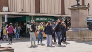 Filming took place in Shrewsbury on Friday. Picture: Original Shrewsbury
