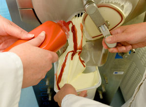 Oooh saucy – mixing the flavours