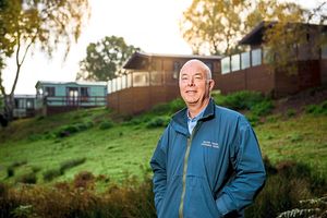 Trevor Barber, owner of family-run Silver Trees Holiday Park in Rugeley 