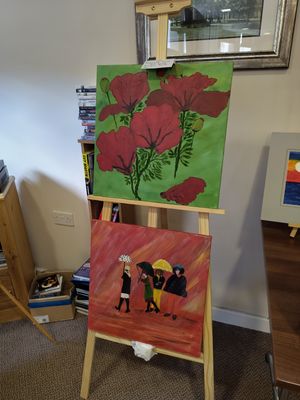 Artwork created by residents of Bournville House