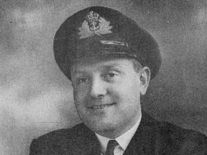 Supporting image for story: Phil took no chances at navy base's wild VE Day celebrations