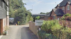 Known locally as Fold Farm Lane in Presteigne an order has been agreed to turn the route into a public path. From Google Streetview