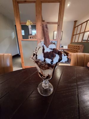 The sundae was a joy 