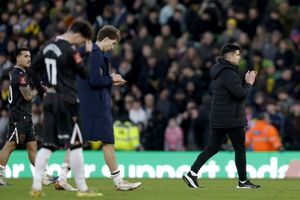 Eric Ramsay after the FA Cup defeat at Norwich (Photo by Adam Fradgley/West Bromwich Albion FC via Getty Images)