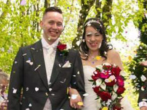 Supporting image for story: Husband set fire to himself in garden after killing wife, inquest hears