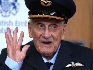 Supporting image for story: Portrait of last Battle of Britain pilot handed over at National Museum