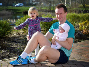 Supporting image for story: Staffordshire teacher to run London Marathon after daughters born prematurely