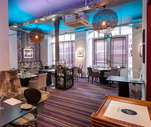 The restaurant is smart, modern and fun 