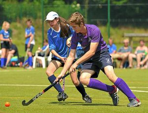 William Brookes' Megan Peace and Ludlow's Lyam Hutchinson