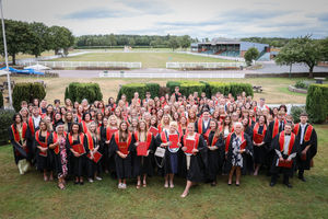 Apprentices from over ten sectors gathered at Stafford's County Showground to celebrate their achievement.