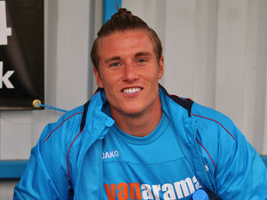 Supporting image for story: Kidderminster Harriers attacker Dan Bradley set for another few weeks out