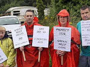Supporting image for story: Travellers site on green belt rejected
