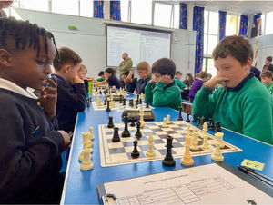 10 teams entered from five different schools in Shropshire at the inaugural Junior Team Chess Challenge qualifier at Ellesmere College. 
